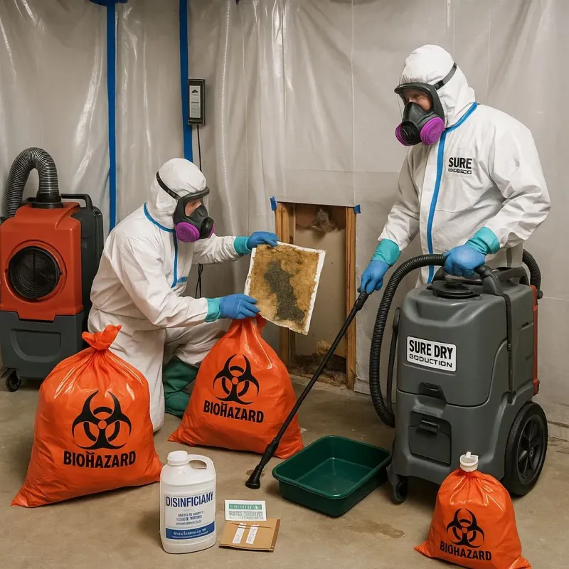 Contaminated Water Handling Protocols process in Munsons Corners, NY