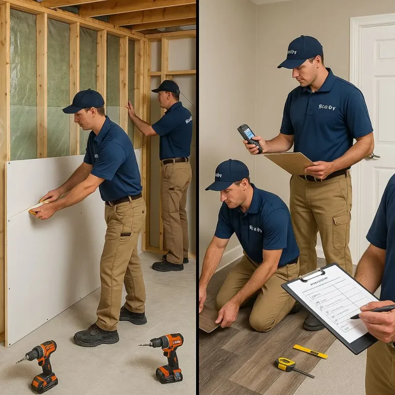 Repairs and Reconstruction process in Munsons Corners, NY